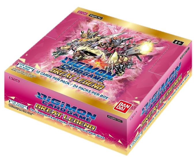 DIGIMON TCG: GREAT LEGEND BOOSTER DISPLAY (24) (BT04)