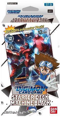 DIGIMON TCG: STARTER DECK DISPLAY - MACHINE BLACK (6) (ST-5)