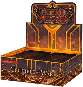 FLESH & BLOOD TCG: CRUCIBLE OF WAR UNLIMITED BOOSTER