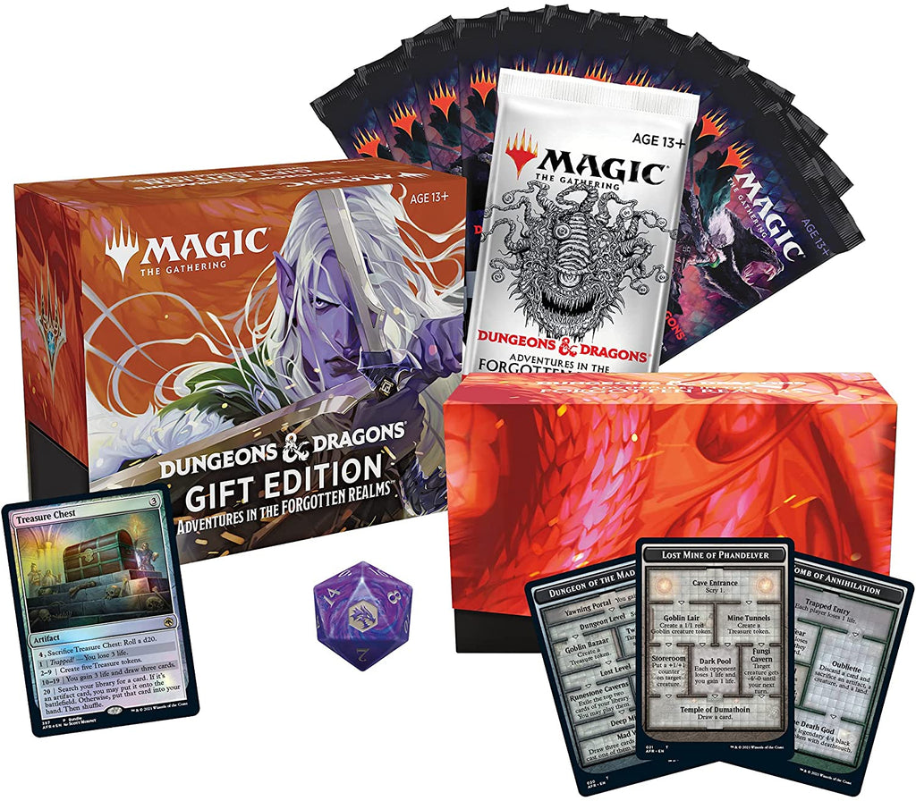Magic the Gathering CCG Adventures in the Forgotten Realms Bundle Gift Edition