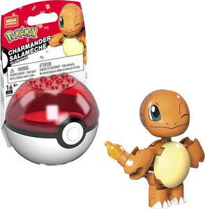 Mega Construx Pokemon Charmander Construction Set, Building Toys for Kids