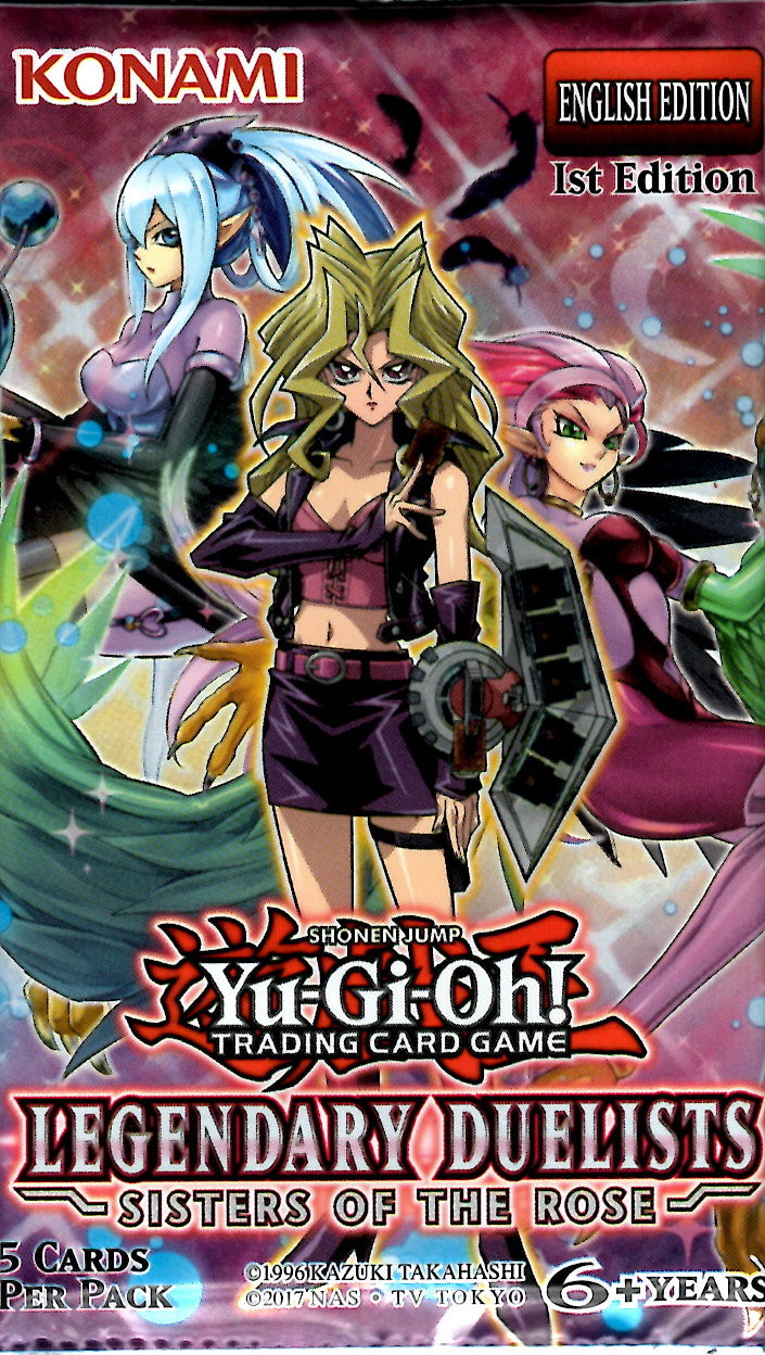 Yu-Gi-Oh Booster Pack Legendary Duelists: Sisters of the Rose